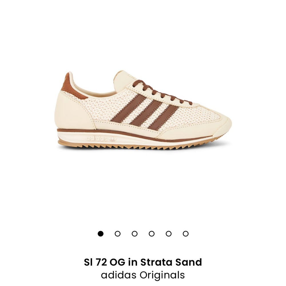 Adidas Originals Women's Sneakers - Cream and Brown